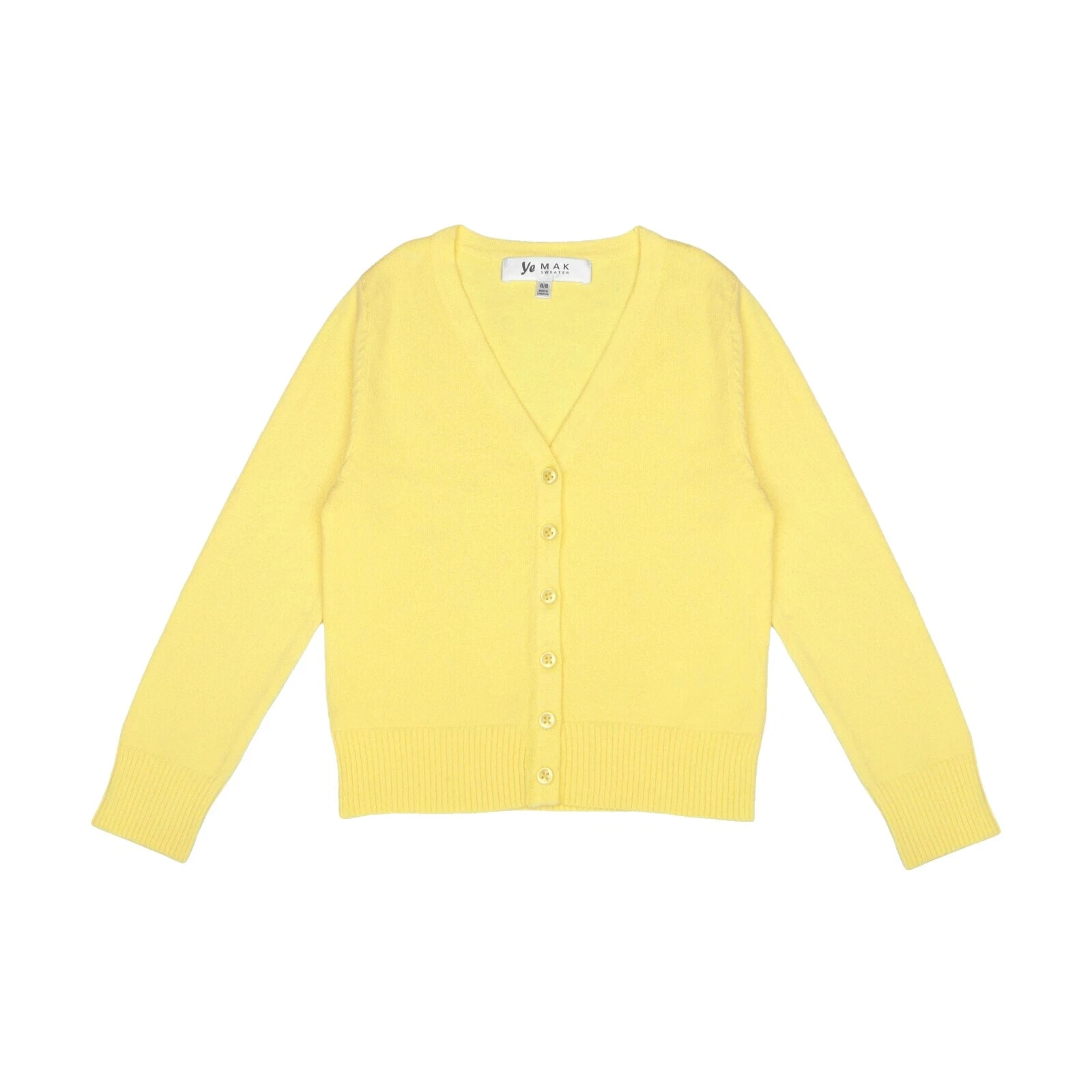 Polyester Cardigan Sweaters Size 8 for Girls