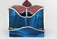 Business Card Holder in Stained Glass