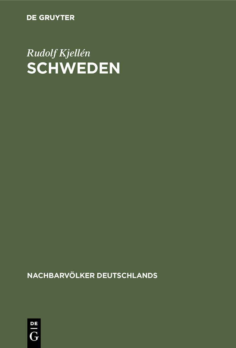 Thumbnail - Rudolf Kjellen; G. Koch / Schweden