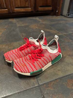 Size 10.5 - adidas NMD_R1 STLT Primeknit Christmas