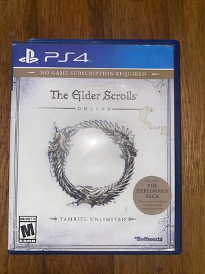 The Elder Scrolls Online: Tamriel Unlimited (Sony PlayStation 4, 2015)