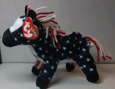 Rare TY Beanie Babies Lefty 2000 Mint W/Tags Error