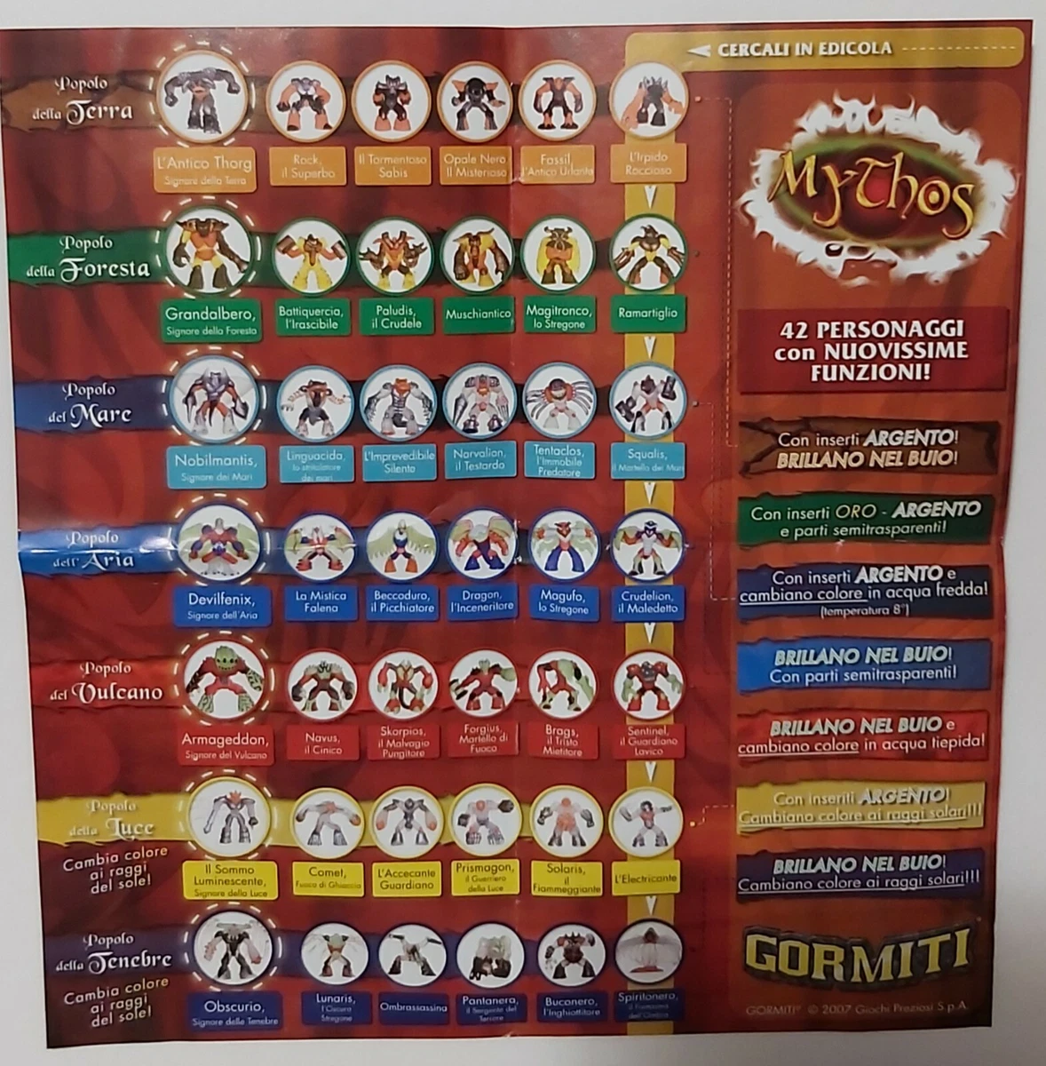 Gormiti lista new arrivals