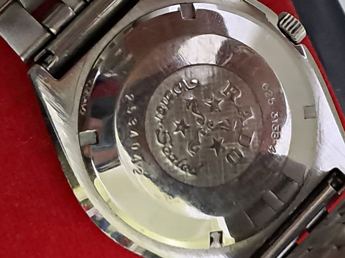 RARE RADO BLACK COLT ETA2789-1 AUTO VTG 625.3138.4 SWISS MEN