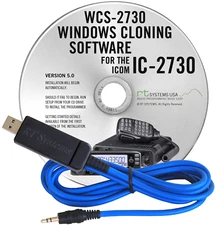 RT-SYSTEMS WCS-2730 USB Cable & Software for ICOM IC-2730A