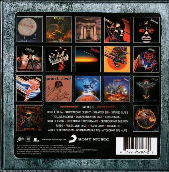 Complete Albums Collection by Judas Priest (CD, 2012) for sale