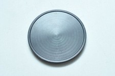 Classic 55mm Metal Screw-On Lens Cap for Canon Nikon Sony Pentax Lenses
