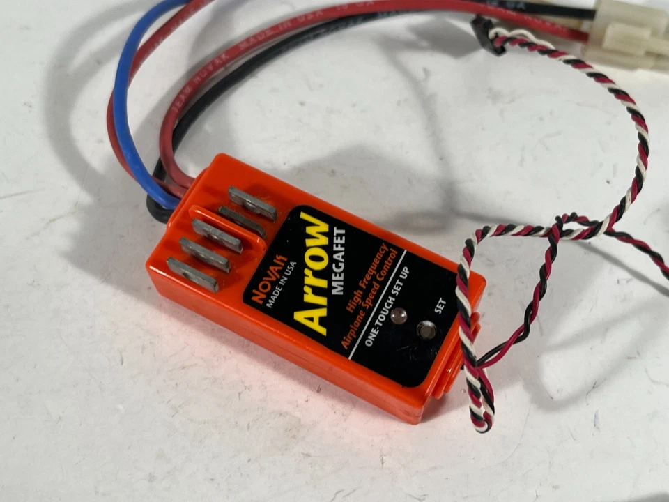 Vintage Novak Arrow ESC Vintage RC Airplane Brushed ESC, Free Shipping - Image 3 of 4