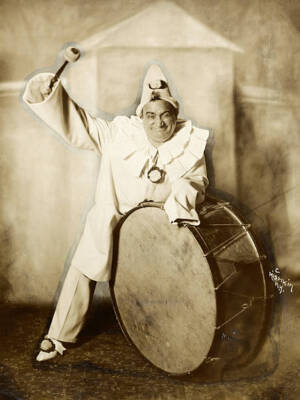 Portrait Of Enrico Caruso As Pagliacci 1905 OLD MUSIC PHOTO