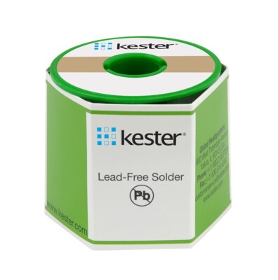 .020 - kester Pb Free Wire Solder 3% Silver  25 feet  + Free FLUX.
