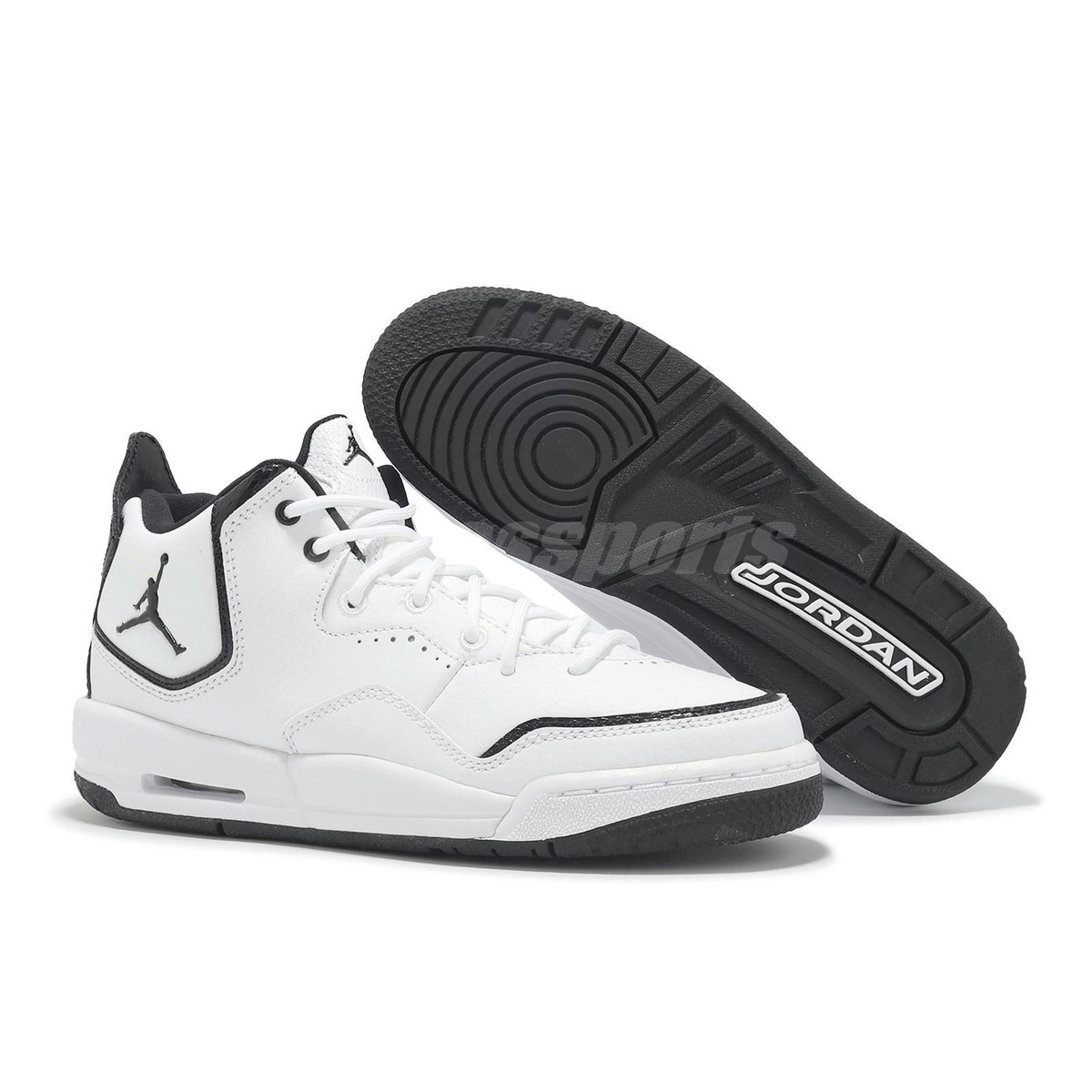スニーカー JORDAN COURTSIDE 23 White/Black 24cm Level SS/New - Jordan Courtside 23 White Black - AR1000-100