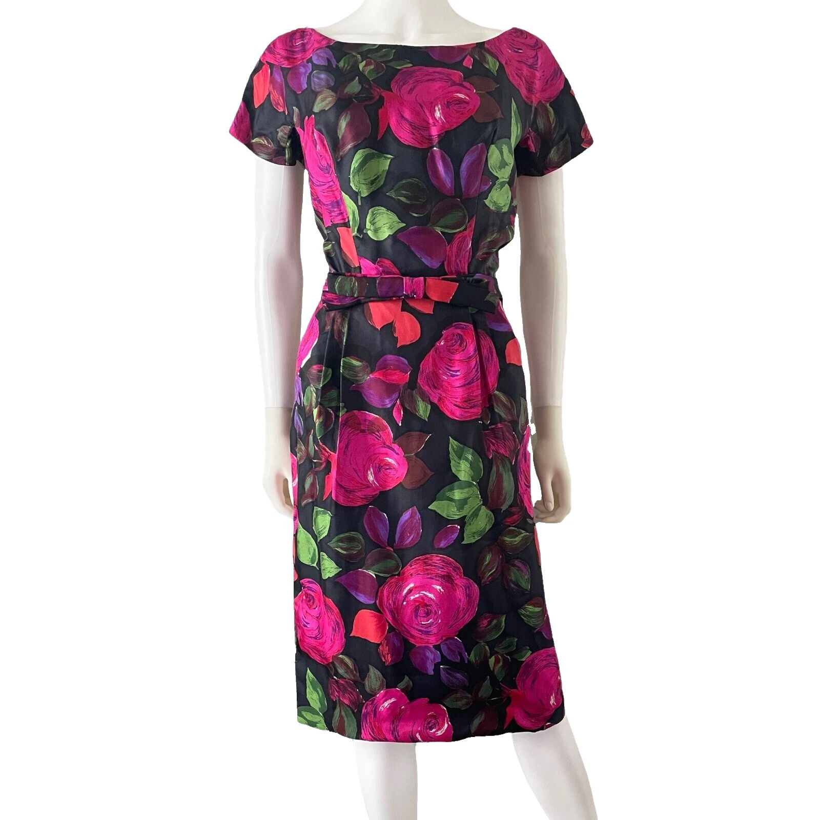 Wiggle/Lápiz Vestidos Vintage Negro Pequeño para De mujer