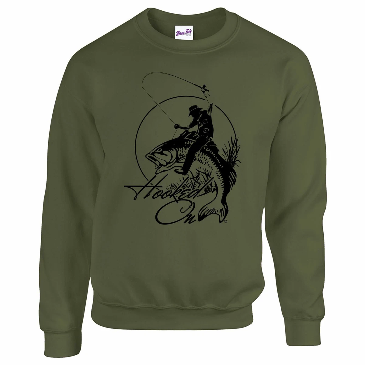 Mens top fishing sweatshirts