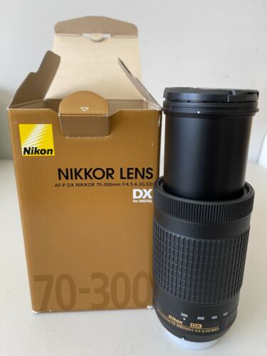 Nikon AF-P DX Objektiv NIKKOR 70–300 mm f/4,5–6,3G ED Tele für DSLR-Kameras neuwertig - Bild 4 von 12