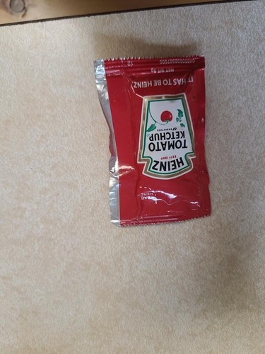 heinz ketchup packet error - Picture 2 of 2