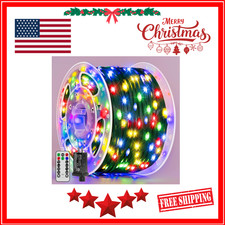 Christmas Lights 1200 LED 394 FT, Waterproof Outdoor String Lights with 8 Modes
