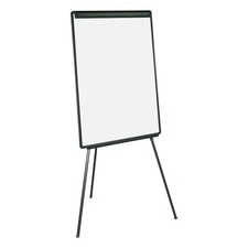 MASTERVISION Dry Erase Board Easel,78" H,26-1/2" W 52XG96