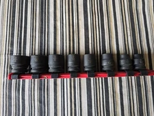 Matco Tools Shallow ADV Impact Socket Set 5/16-3/4 (USED) 8pc