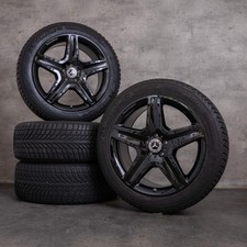 Mercedes GLE & 43 AMG Winterräder 20 Zoll W166 Felgen A1664012002 schwarz glanz