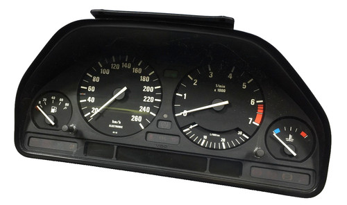 BMW 5er E34 Kombiinstrument Tacho 260 km/h 8359217 8356236 ungeprüft Bastlerteil