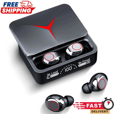 Bluetooth 5.3 TWS Wireless Earbuds Waterproof Headset Headphones Earphone Stereo