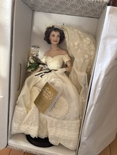RARE Franklin Mint Jackie Kennedy Bride doll,...