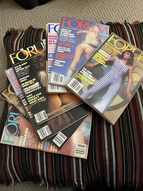 Forum Magazine Lot January February April May June  October 1984 & more issues 