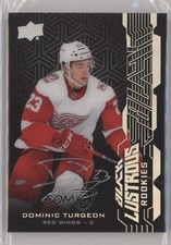 2018-19 SPx UD Black Lustrous Rookies Auto Dominic Turgeon #LR-DT Auto 0cv