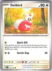 Delibird 105/132 Mega Evolution Common