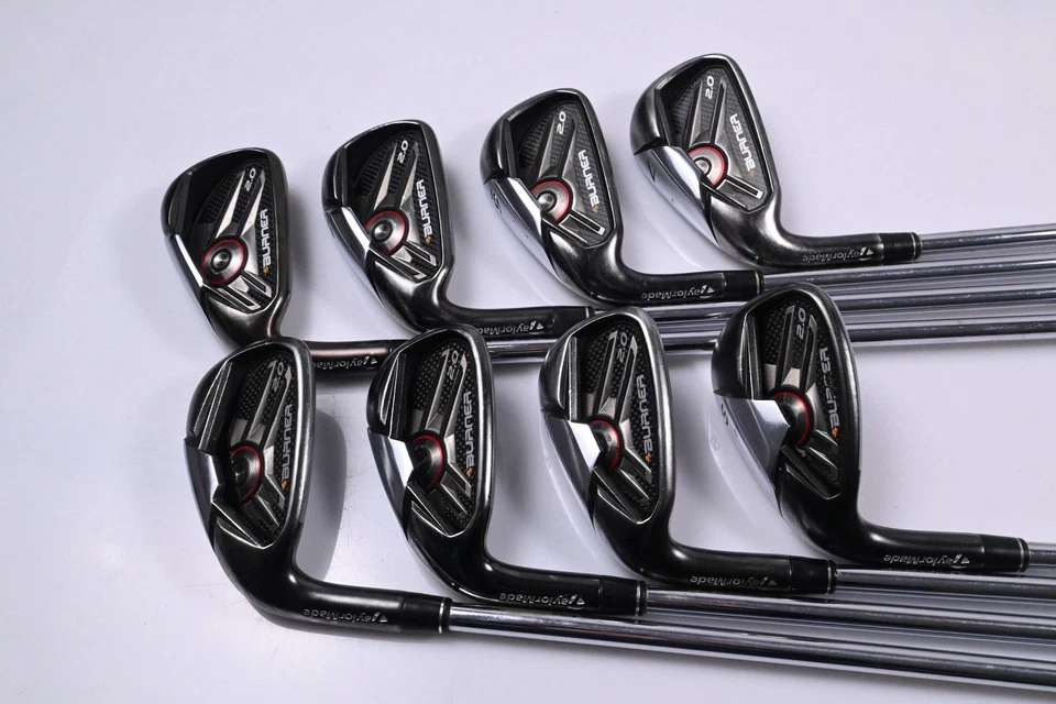 Left Hand Taylormade Burner 2.0 Irons / 4-PW+SW / Regular Flex Burner 2.0 85 - Image 2 of 4
