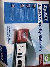ZyXEL Zywall USG50 Unified Security Gateway with Power Adapter usg 50 NEW Open