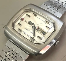 Rado Watch NCC303 Automatic Vintage Silver Dial Collectible Rare Timepiece