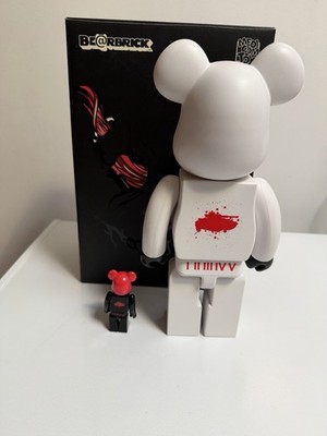 Bearbrick 400% 100% headquarter x seher on 2010 v medicom toy | eBay