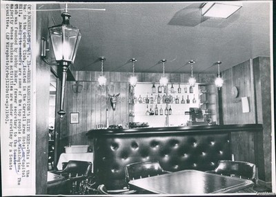 1963 Quorum Club Wa Carroll Arms Hotel Capitol Hill Wirephoto Vintage 6x8