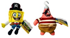 SpongeBob Patrick Lot of Plush Search for SquarePants Bikini Bottom Glow Pals
