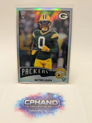 2025 Topps Chrome Matthew Golden Green Refractor (RAW)