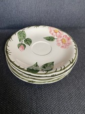 4 x Villeroy und Boch Wild Rose  Untertasse Unterteller 13cm