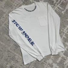 Chrome Hearts Rolling Stones NYC Long Sleeve Tee Shirt 