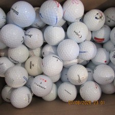 101 USED ASSOTED GOLF BALLS HIT AWAY TO PLAYABLE  EVERY BALL IS PLAYABLE