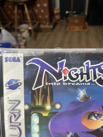 Nights Into Dreams (Sega Saturn) NEW Sealed Plastic Tear/wear