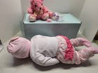 Yesteria Reborn Baby Doll Cloth Body Silicone Limbs & Head Brunette Blue Eye NEW — photo 8