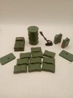 Vintage GI Joe ARAH 1984 Mortar Defense Unit 100% COMPLETE With Stands playset B