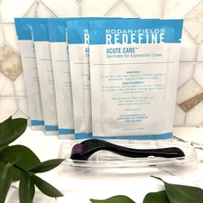 Rodan + Fields Redefine AMP MD System, Roller & Acute Care 5 Packets 10 Patches