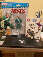 MARVEL LEGENDS RETRO QUICKSILVER  GREEN OUTFIT  I DON'T SHIP OUTSIDE THE USA