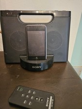 Sony base per ipod nera ( cassa ) con telecomando