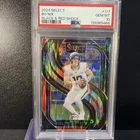 2024 PANINI SELECT BLACK & RED SHOCK #117 BO NIX ROOKIE RC PSA 10