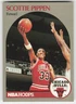1991 Hoops 100 Superstars #14 Scottie Pippen BASKETBALL Chicago Bulls