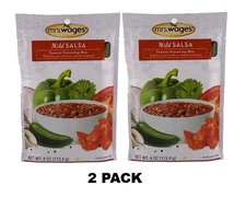 Mrs. Wages Mild Salsa Tomato Seasoning Mix 4oz Fresh or Canned Tomato 2 Pack