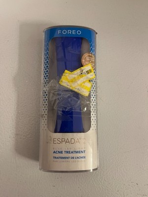 Foreo Espada 2 Blue LED Light Acne Remover Treatment Device Silicone Waterproof