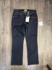 NWT Oliver Logan Jeans Mid Rise Relaxed Stanley Boot Cut Button Fly Size 31x30